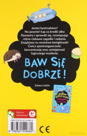 Ekstra łamigłówki. Jestem bystrzakiem [KSIĄŻKA]