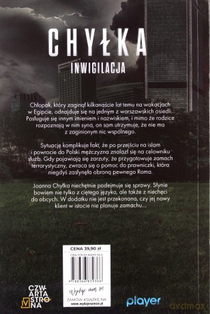 Inwigilacja. Seria z Joanną Chyłką okładka filmowa - Remigiusz Mróz [KSIĄŻKA]