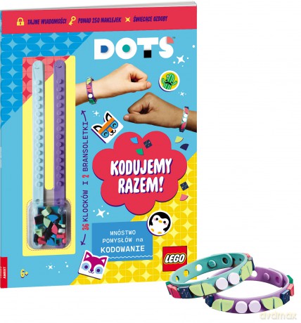 LEGO dots Kodujemy razem LSNZ-650 [KSIĄŻKA]