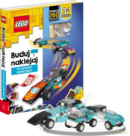 LEGO iconic Buduj i naklejaj BSP-6601 [KSIĄŻKA]