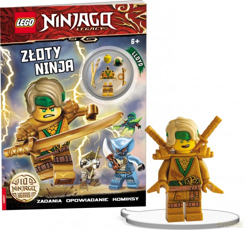 LEGO Ninjago Złoty Ninja LNC-6722 [KSIĄŻKA]