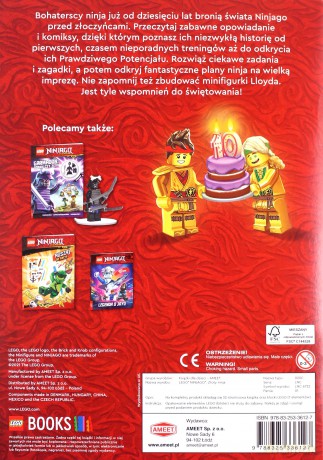 LEGO Ninjago Złoty Ninja LNC-6722 [KSIĄŻKA]