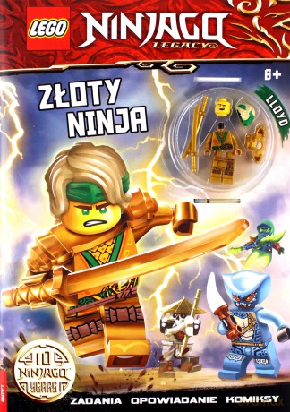 LEGO Ninjago Złoty Ninja LNC-6722 [KSIĄŻKA]