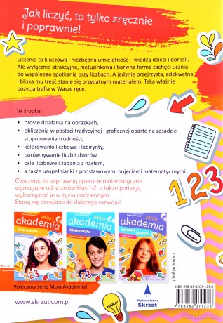Matematyka. Proste działania. Moja akademia - Danuta Klimkiewicz [KSIĄŻKA]