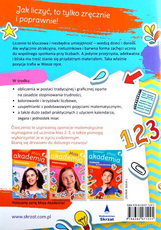 Matematyka. Rachunki i zadania. Moja akademia - Danuta Klimkiewicz [KSIĄŻKA]