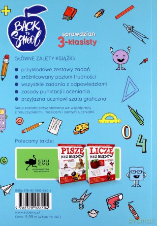 Matematyka. Sprawdzian trzecioklasisty [KSIĄŻKA]