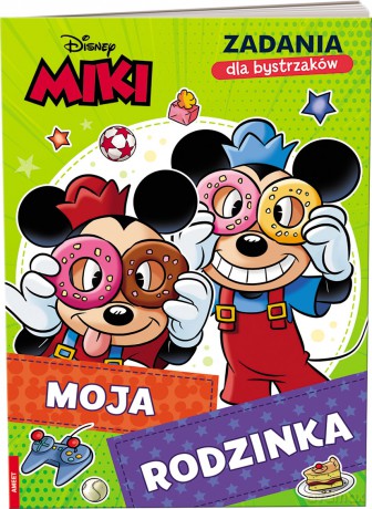 Miki Zadania dla bystrzaków Moja rodzinka NAT-9104 [KSIĄŻKA]