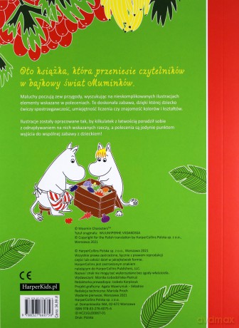 Muminki w dżungli. Szukaj i znajdź - Päivi Arenius [KSIĄŻKA]