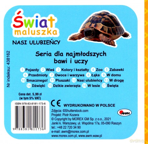 Nasi ulubieńcy. Świat maluszka - Piotr Kozera [KSIĄŻKA]