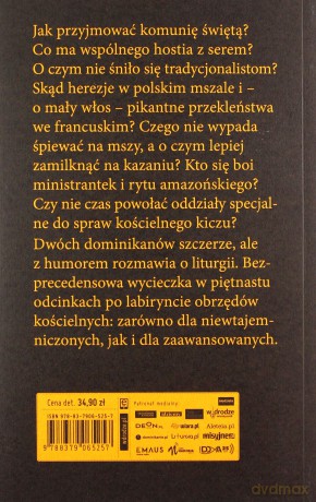 Nerw święty. Rozmowy o liturgii - Dominik Jurczak, Dominik Jarczewski [KSIĄŻKA]