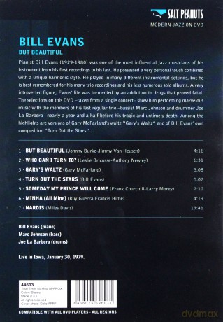 Bill Evans: But Beautiful [DVD]