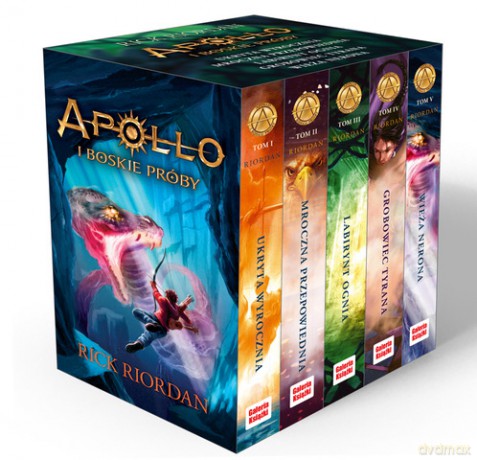 Apollo i boskie próby - Rick Riordan [KSIĄŻKA]