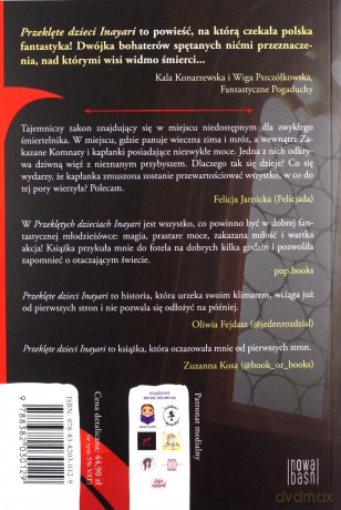 Przeklęte dzieci Inayari - Agnieszka Kulbat [KSIĄŻKA]