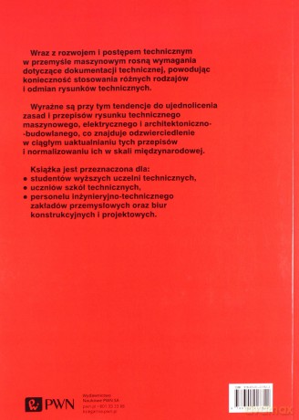 Rysunek techniczny maszynowy - Tadeusz Dobrzański [KSIĄŻKA]