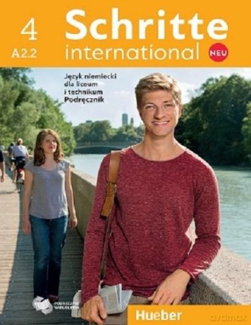 Schritte international Neu liceum, technikum 2019 4 Zestaw Podręcznik + odzwierciedlenie [KSIĄŻKA]
