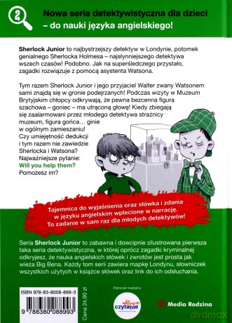 Sherlock Junior i bezgłowy goniec - Thilo Thilo [KSIĄŻKA]