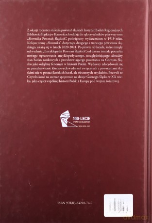 Słownik Powstań Śląskich 1919 (Tom 1) [KSIĄŻKA]
