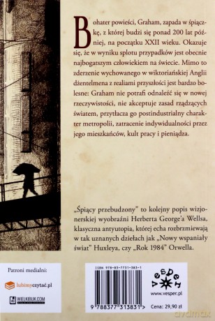 Śpiący przebudzony - Herbert George Wells [KSIĄŻKA]