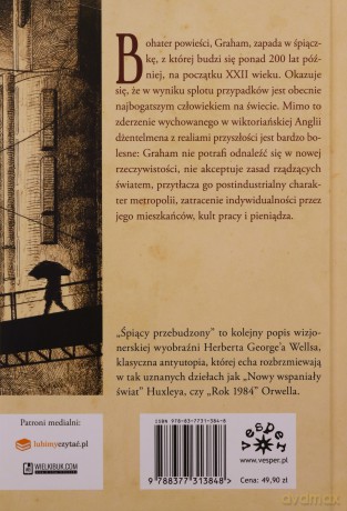 Śpiący przebudzony - Herbert George Wells [KSIĄŻKA]