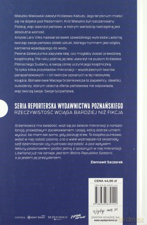 Tycipaństwa. Księżniczki, bitcoiny i kraje wymyślone - Maciej Grzenkowicz [KSIĄŻKA]