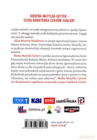 Uratować tysiąc światów. Historia zakonnicy, która ratowała żydowskie dzieci - Alina Petrowa-Wasilewicz [KSIĄŻKA]
