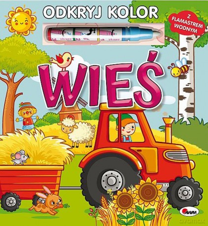 Wieś. Odkryj kolor - Joanna Wiśniewska [KSIĄŻKA]