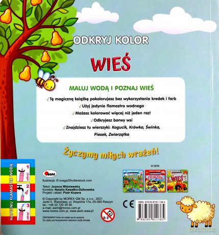 Wieś. Odkryj kolor - Joanna Wiśniewska [KSIĄŻKA]