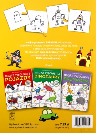 Zabawki. Nauka rysowania - Maciej Maćkowiak [KSIĄŻKA]