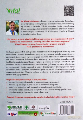 Zresetuj swój metabolizm. 4-tygodniowy program skutecznego oczyszczenia wątroby, zmniejszenia wagi, redukcji łaknienia i odzyskania energii - Alan Christianson [KSIĄŻKA]