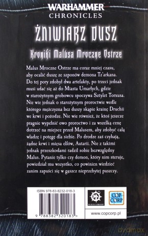 Żniwiarz dusz. Kroniki Malusa Darkblade'a - Dan Abnett, Mike Lee [KSIĄŻKA]