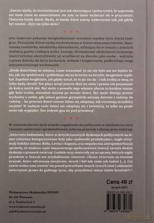 Żyje się tylko dziś. Nowa biografia Astrid Lindgren - Jens Andersen [KSIĄŻKA]