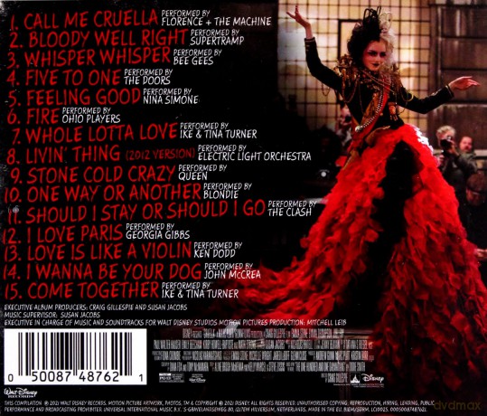 Cruella soundtrack [CD]