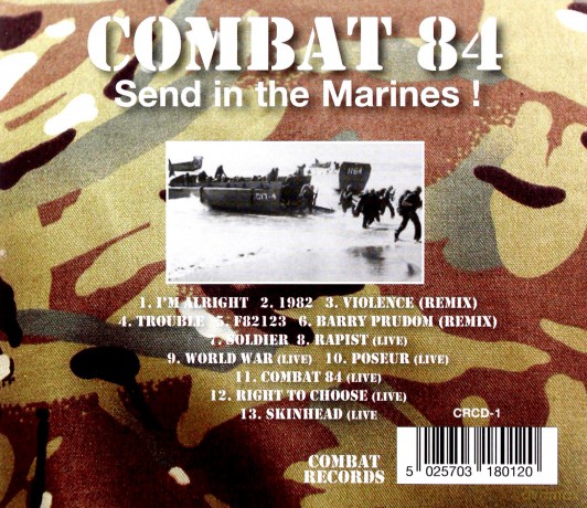 Combat 84: Send In The Marines [CD]