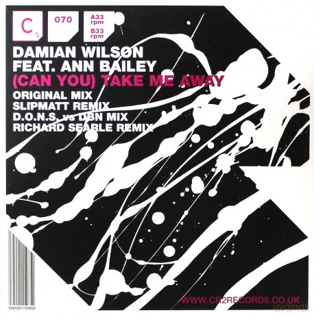 Damian Wilson: (Can You) Take Me Away [Winyl]