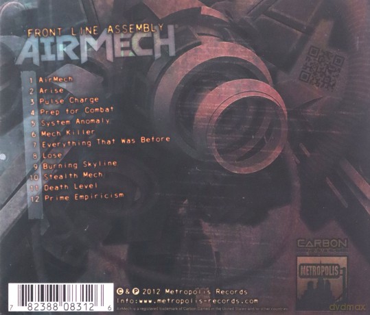 Front Line Assembly: Airmech [CD]
