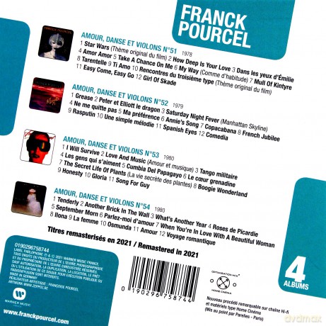 Frank Pourcel: Coffret 2021 (2021 Remaster) [4CD]