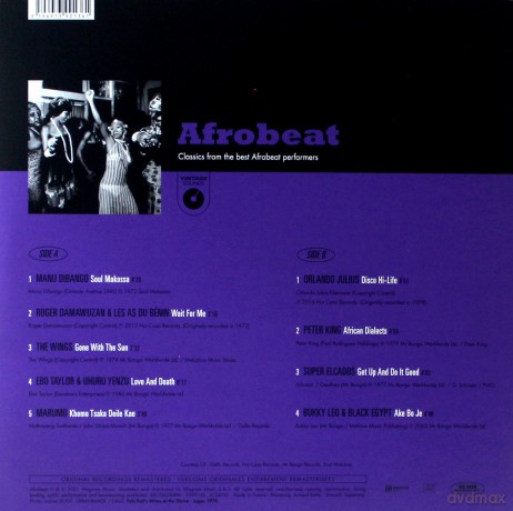 Collection Vintage Sounds - Afrobeat [Winyl]