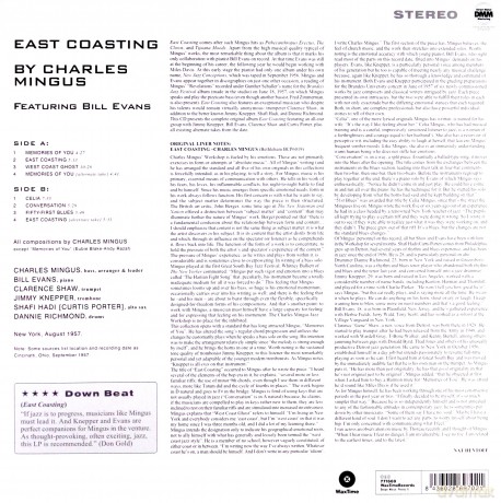Charles Mingus, Bill Evans, Clarence Shaw, Jimmy Knepper, Shafi Hadi, Dannie Richmond: East Coasting [Winyl]