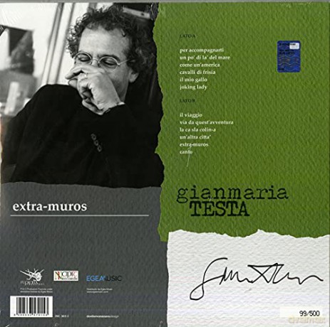 Gianmaria Testa: Extra Muros (Limited) [Winyl]