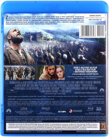 Noe: Wybrany przez Boga 3D [Blu-Ray 3D]+[Blu-Ray]