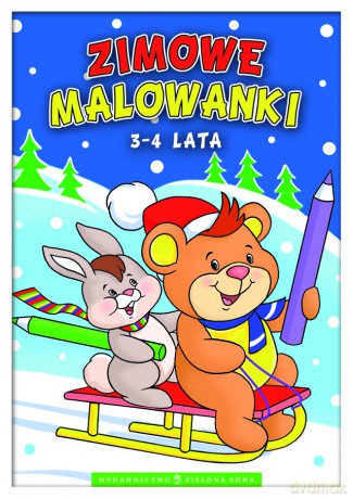 Zimowe Malowanki [KSIĄŻKA]