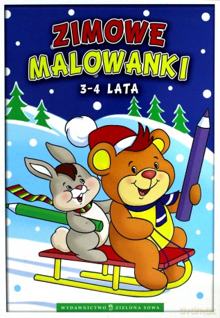 Zimowe Malowanki [KSIĄŻKA]