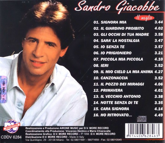 Sandro Giacobbe: Il Meglio [CD]