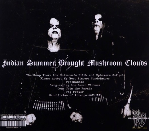 Terrestrial Hospice: Indian Summer Brought Mushroom Clouds [CD]
