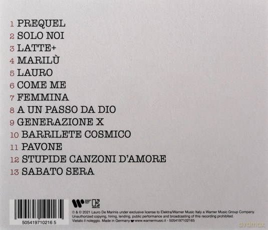 Achille Lauro: Lauro [CD]