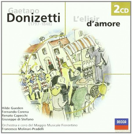 Pradelli-Di Stefano: L'Elisir D'Amore [CD]