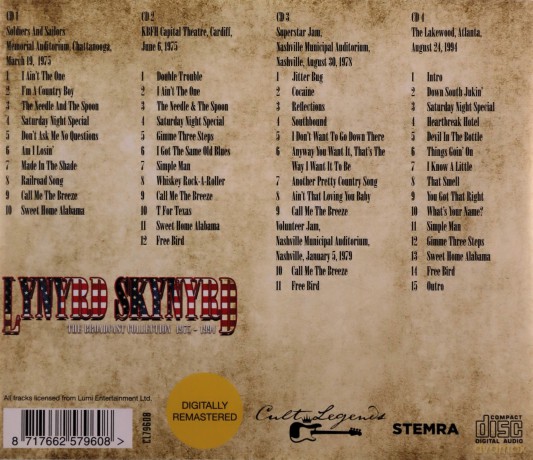 Lynyrd Skynyrd: Lynyrd Skynyrd - The Broadcast Collection 1975 - 1994 [CD]