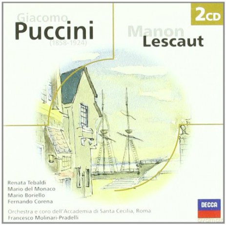 Molinari-Tebaldi: Manon Lescaut [2CD]