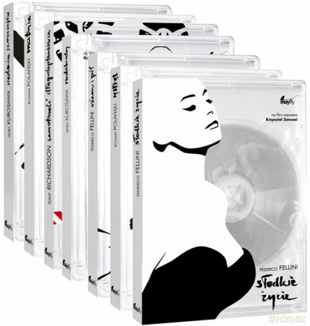 Ekskluzywna kolekcja Mayfly: Siedmiu samurajów / Osiem i pół / Matnia / Wstręt / Rudobrody / Samotność długodystansowca [6DVD]