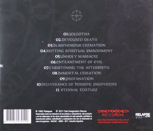 Incantation: Onward To Golgotha [CD]